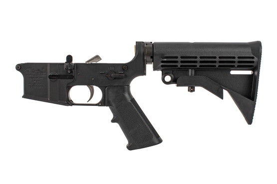 Anderson Manufacturing complete lower receiver for the AR-15 with speed hammer and M4 stock
